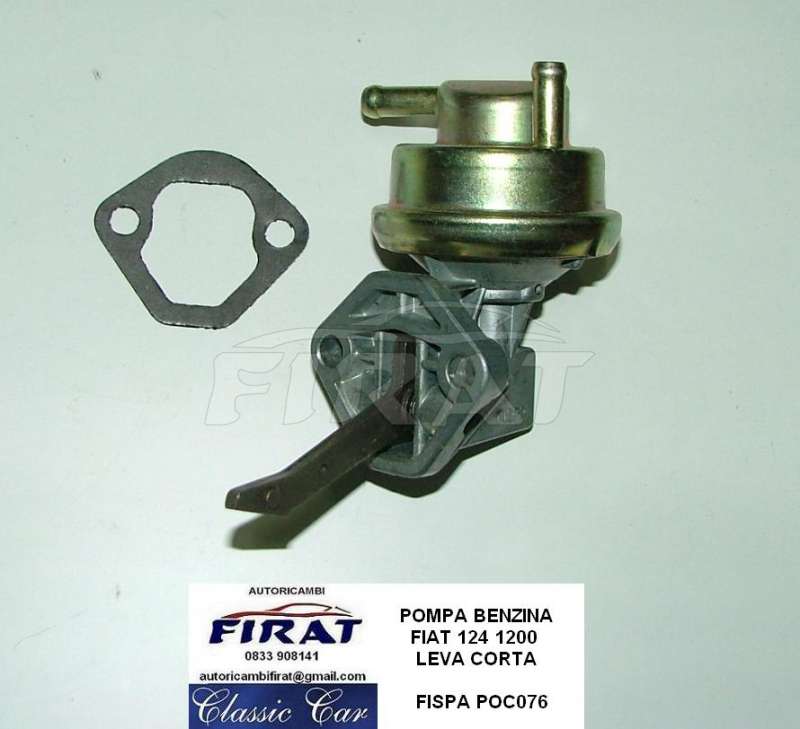POMPA BENZINA FIAT 124 1200 LEVA CORTA POC076